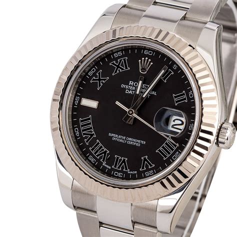 rolex datejust ii ref 116334 roman|rolex 116334 vs 126334.